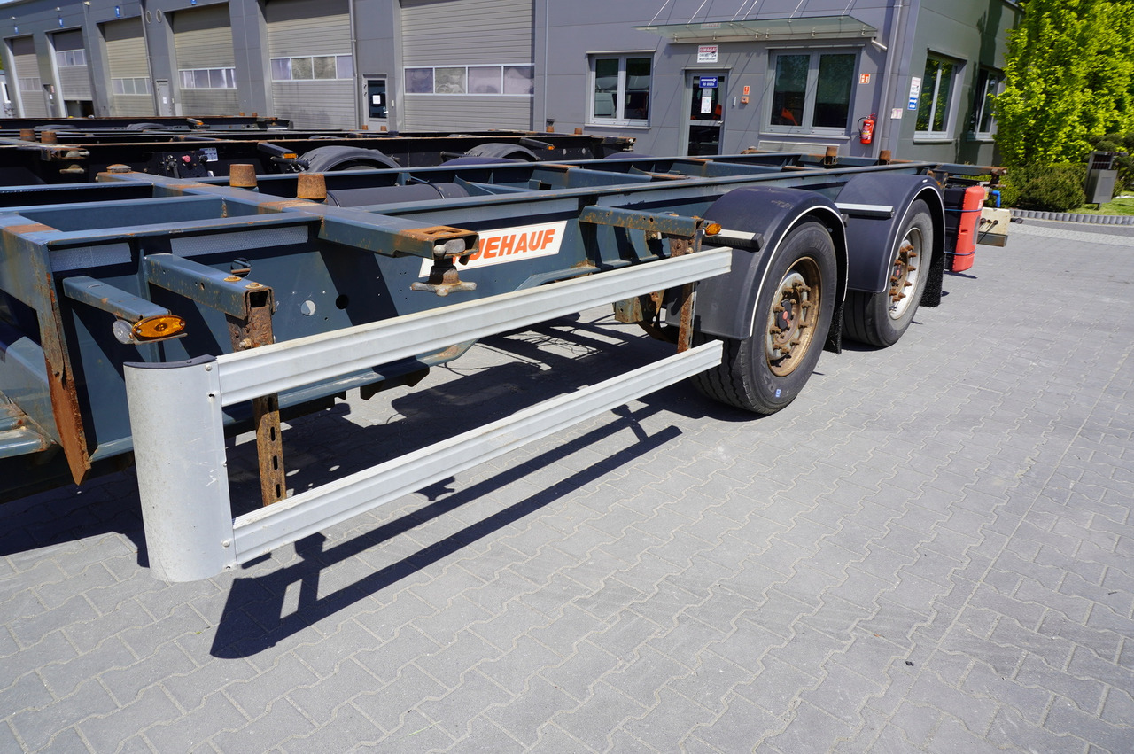 FRUEHAUF BDF / 18 t - 새시 트레일러 : 사진 3 FRUEHAUF BDF / 18 t - 새시 트레일러 : 사진 3