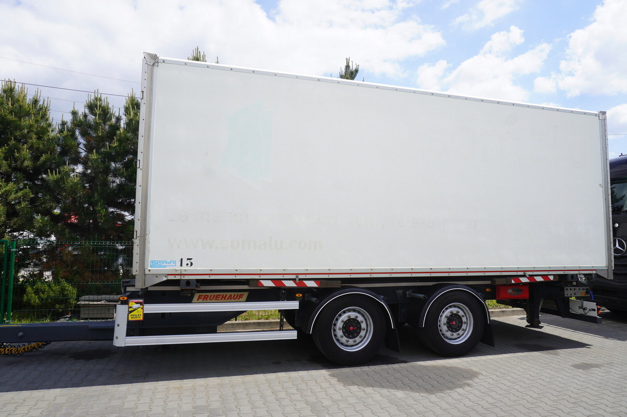 Fruehauf passthrough box trailer 18 EPAL / 2021 / SAF axles - 밀폐형 박스 트레일러 : 사진 2 Fruehauf passthrough box trailer 18 EPAL / 2021 / SAF axles - 밀폐형 박스 트레일러 : 사진 2
