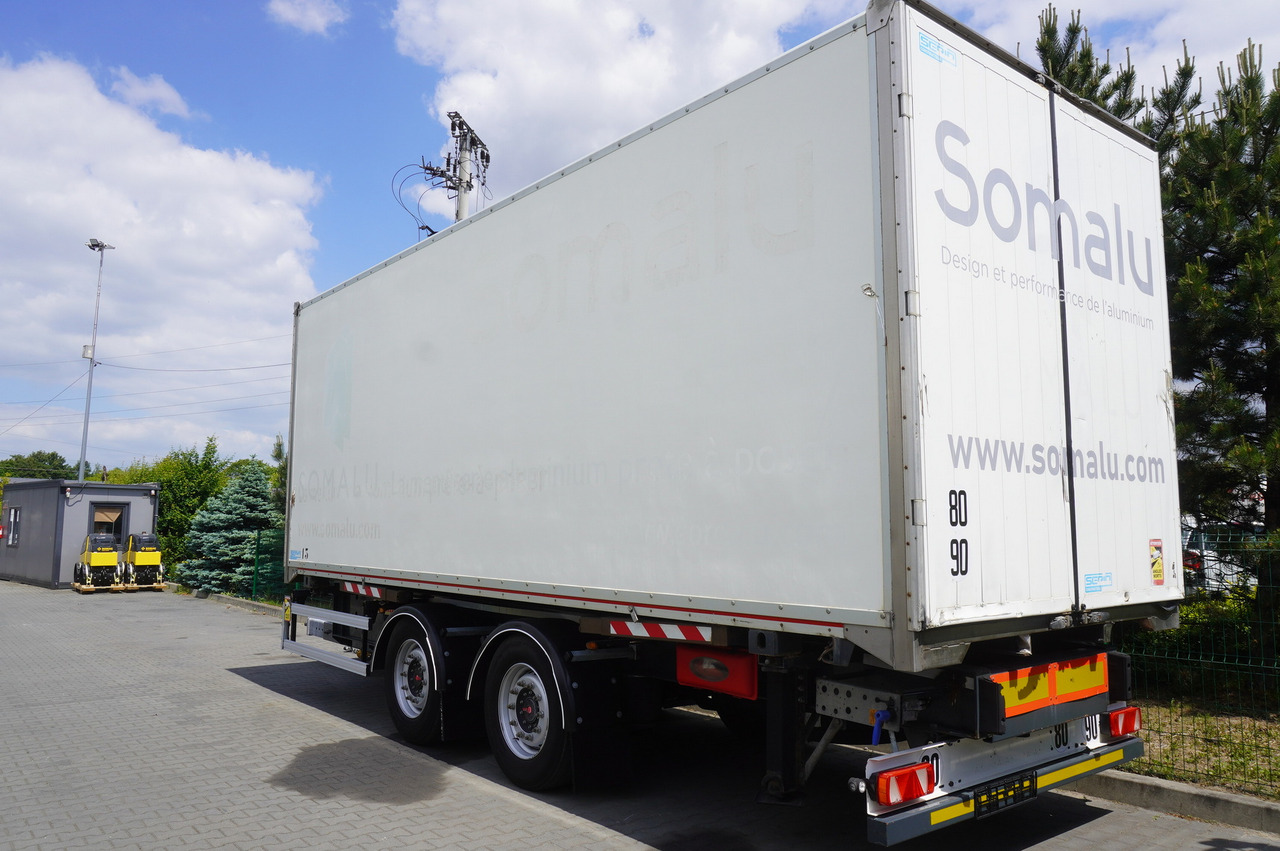 Fruehauf passthrough box trailer 18 EPAL / 2021 / SAF axles - 밀폐형 박스 트레일러 : 사진 3 Fruehauf passthrough box trailer 18 EPAL / 2021 / SAF axles - 밀폐형 박스 트레일러 : 사진 3