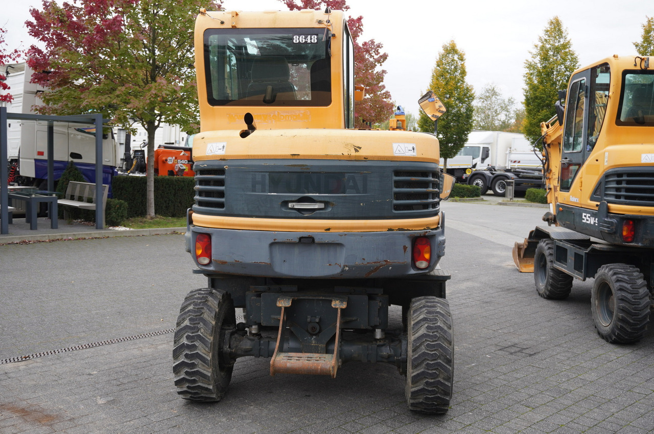 굴착기 Hyundai Robex 55W-9 Wheeled Excavator 5.5t / 2pcs : 사진 11
