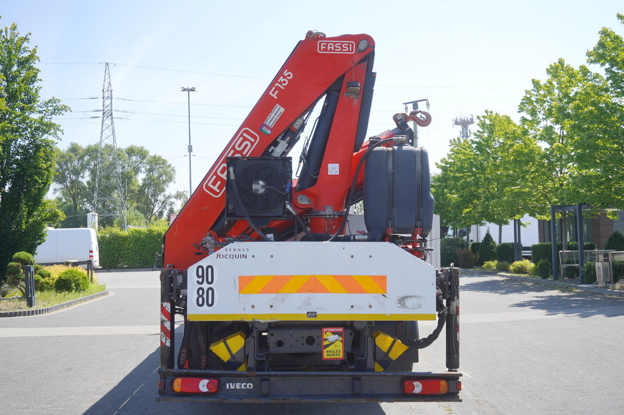 IVECO EUROCARGO 190-280L / FASSI F135A / 8 M / Lift cap. 5580 kg - 드롭사이드/ 플랫베드 트럭, 크레인 트럭 : 사진 5 IVECO EUROCARGO 190-280L / FASSI F135A / 8 M / Lift cap. 5580 kg - 드롭사이드/ 플랫베드 트럭, 크레인 트럭 : 사진 5