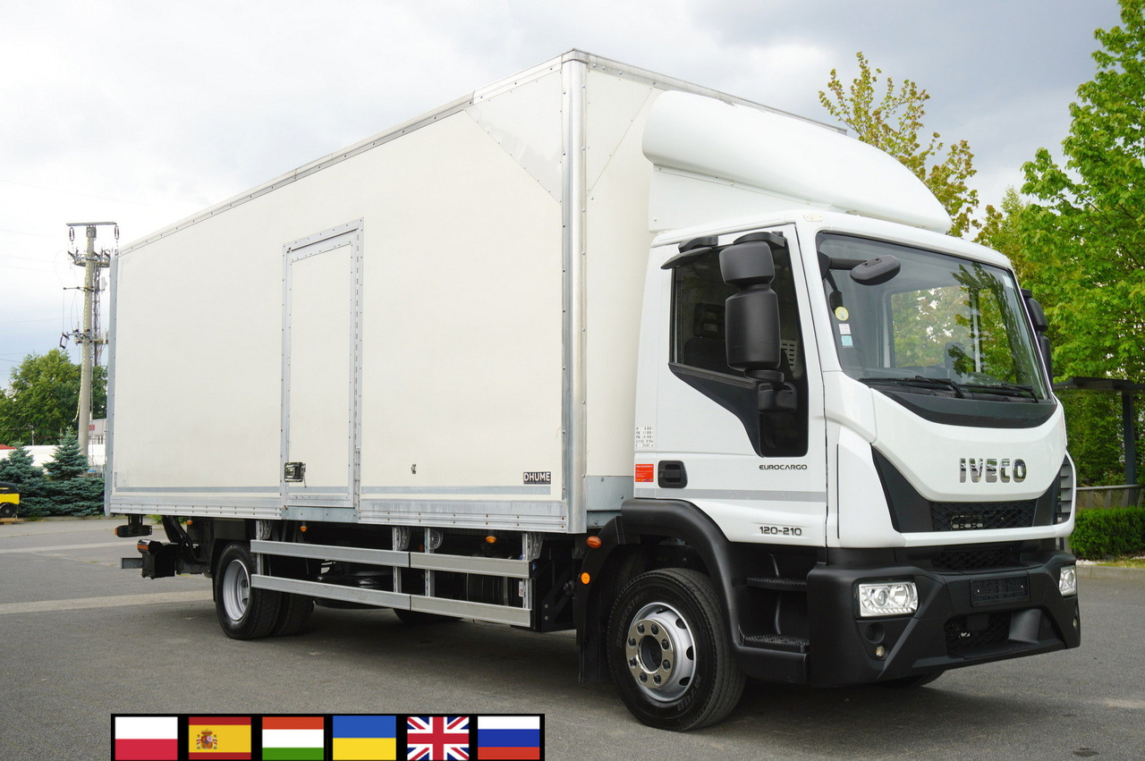 IVECO Eurocargo 12.210 / 18 EPAL box / 130 tho. km! / Dhollandia tail lift 1500 kg - 박스 트럭 : 사진 1 IVECO Eurocargo 12.210 / 18 EPAL box / 130 tho. km! / Dhollandia tail lift 1500 kg - 박스 트럭 : 사진 1