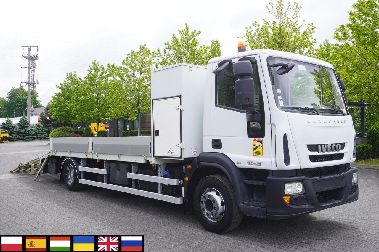 IVECO Eurocargo 150 E25 / 90 tho. km !!! / Tow truck - 드롭사이드/ 플랫베드 트럭 : 사진 1 IVECO Eurocargo 150 E25 / 90 tho. km !!! / Tow truck - 드롭사이드/ 플랫베드 트럭 : 사진 1