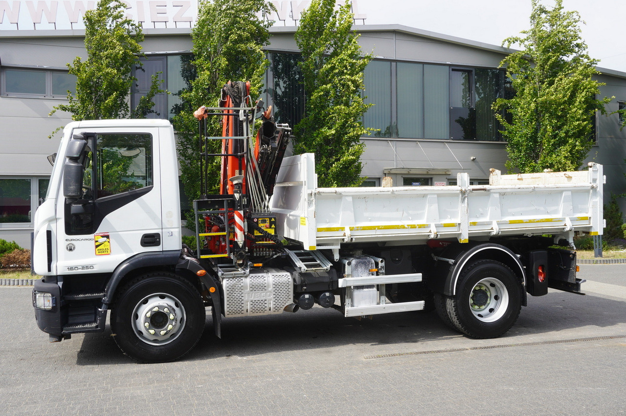 IVECO Eurocargo 160-250 / Fassi F95 crane / 120 tho. km / 3-sided tipper - 크레인 트럭 : 사진 5 IVECO Eurocargo 160-250 / Fassi F95 crane / 120 tho. km / 3-sided tipper - 크레인 트럭 : 사진 5