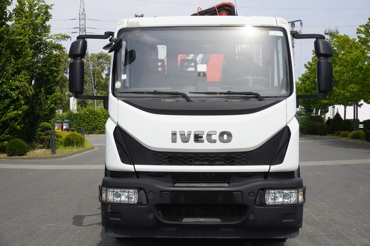 덤프트럭, 크레인 트럭 IVECO Eurocargo 160-250 / Fassi F95 crane / 120 tho. km / 3-sided tipper : 사진 14