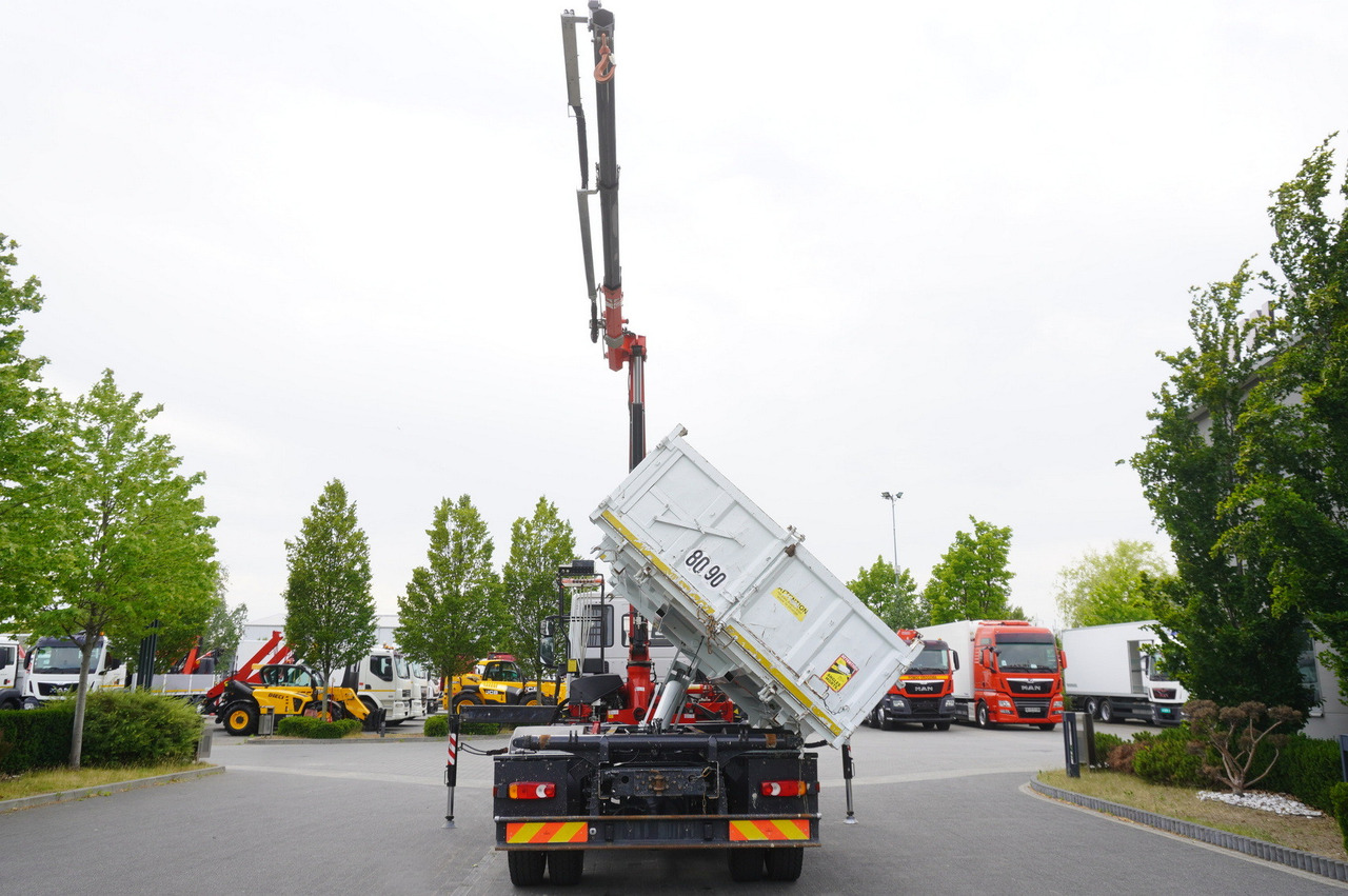 덤프트럭, 크레인 트럭 IVECO Eurocargo 160-250 / Fassi F95 crane / 120 tho. km / 3-sided tipper : 사진 8