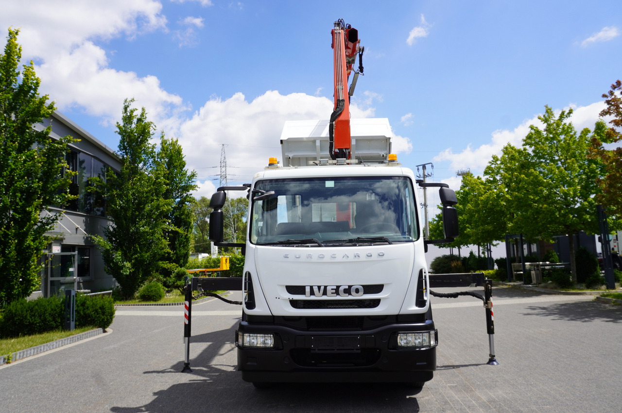 IVECO Eurocargo 160E22 EEV Dump truck / Bortmatic / Crane FASSI F95A.0.22 - 드롭사이드/ 플랫베드 트럭, 크레인 트럭 : 사진 2 IVECO Eurocargo 160E22 EEV Dump truck / Bortmatic / Crane FASSI F95A.0.22 - 드롭사이드/ 플랫베드 트럭, 크레인 트럭 : 사진 2