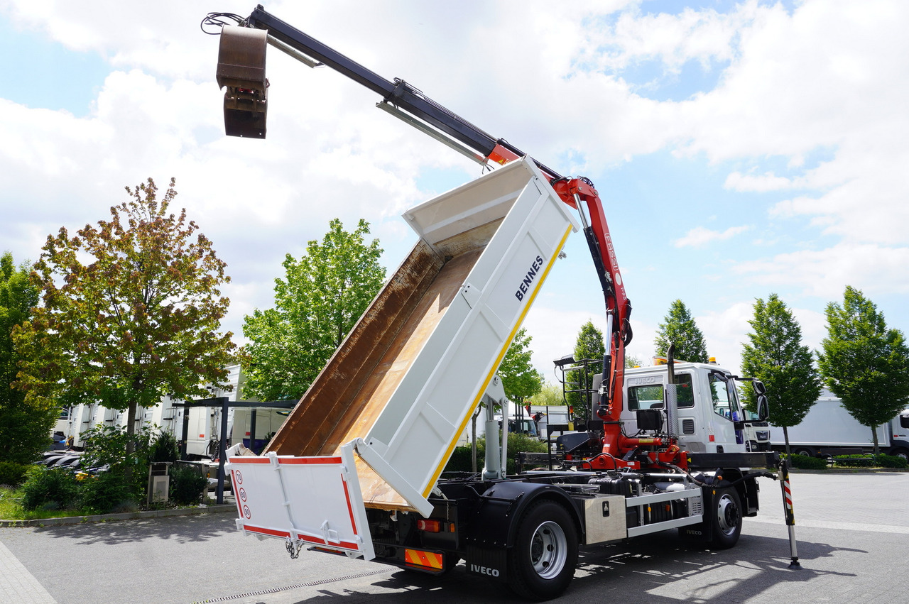 IVECO Eurocargo 160E22 EEV Dump truck / Bortmatic / Crane FASSI F95A.0.22 - 크레인 트럭 : 사진 5 IVECO Eurocargo 160E22 EEV Dump truck / Bortmatic / Crane FASSI F95A.0.22 - 크레인 트럭 : 사진 5