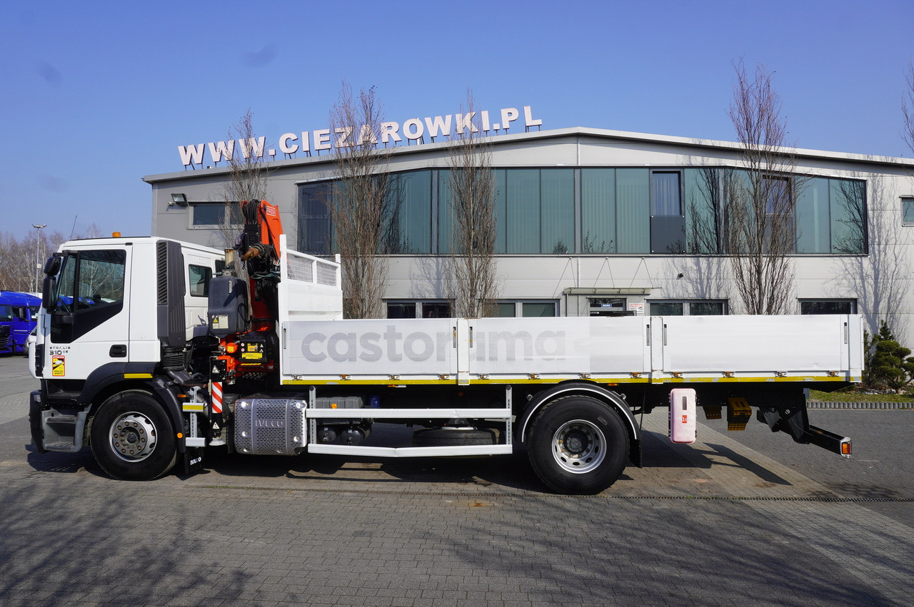 IVECO STRALIS 310 E6 / HDS FASSI 155 6.2 T / 250 thousand km - 드롭사이드/ 플랫베드 트럭, 크레인 트럭 : 사진 3 IVECO STRALIS 310 E6 / HDS FASSI 155 6.2 T / 250 thousand km - 드롭사이드/ 플랫베드 트럭, 크레인 트럭 : 사진 3