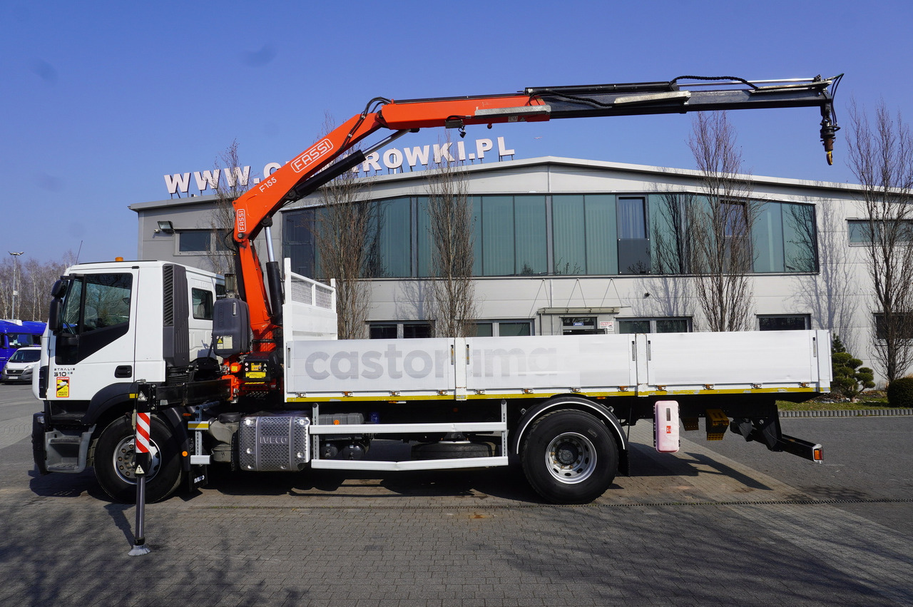 IVECO STRALIS 310 E6 / HDS FASSI 155 6.2 T / 250 thousand km - 드롭사이드/ 플랫베드 트럭, 크레인 트럭 : 사진 4 IVECO STRALIS 310 E6 / HDS FASSI 155 6.2 T / 250 thousand km - 드롭사이드/ 플랫베드 트럭, 크레인 트럭 : 사진 4