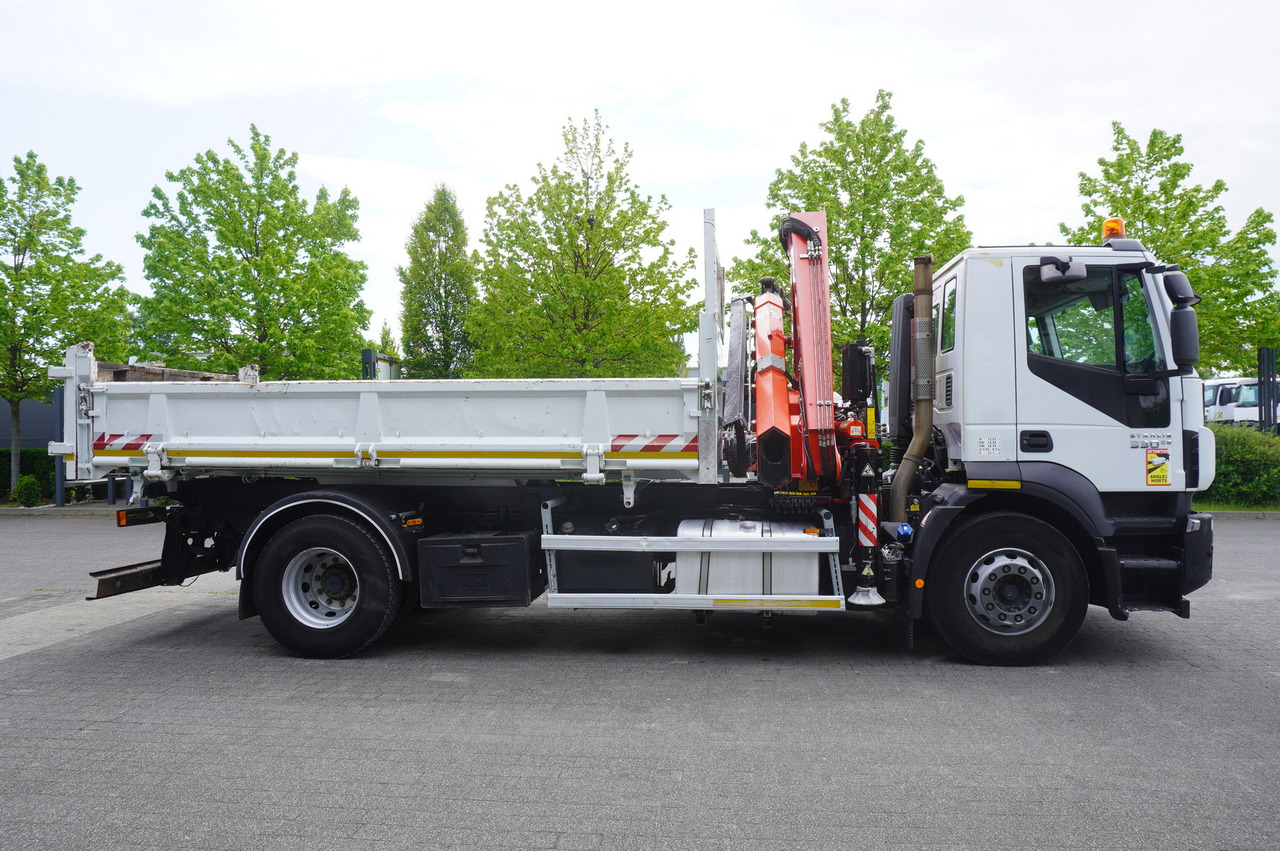 IVECO STRALIS 330 E6 / FASSI 195A 8.5 T / 3-side tipper - 덤프트럭, 크레인 트럭 : 사진 5 IVECO STRALIS 330 E6 / FASSI 195A 8.5 T / 3-side tipper - 덤프트럭, 크레인 트럭 : 사진 5