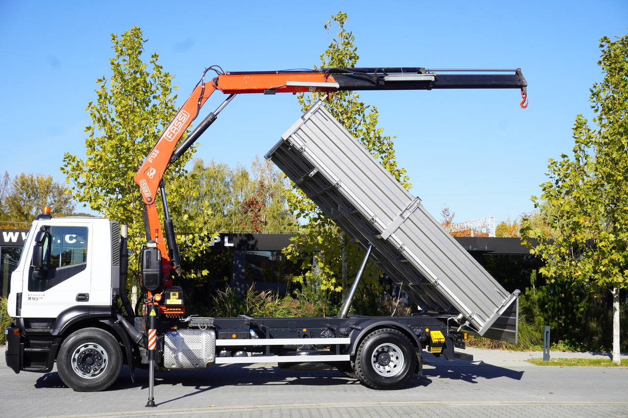 IVECO Stralis 310 E6 / NEW 3-sided tipper / Fassi F135 crane with remote control - 모바일 크레인 : 사진 4 IVECO Stralis 310 E6 / NEW 3-sided tipper / Fassi F135 crane with remote control - 모바일 크레인 : 사진 4