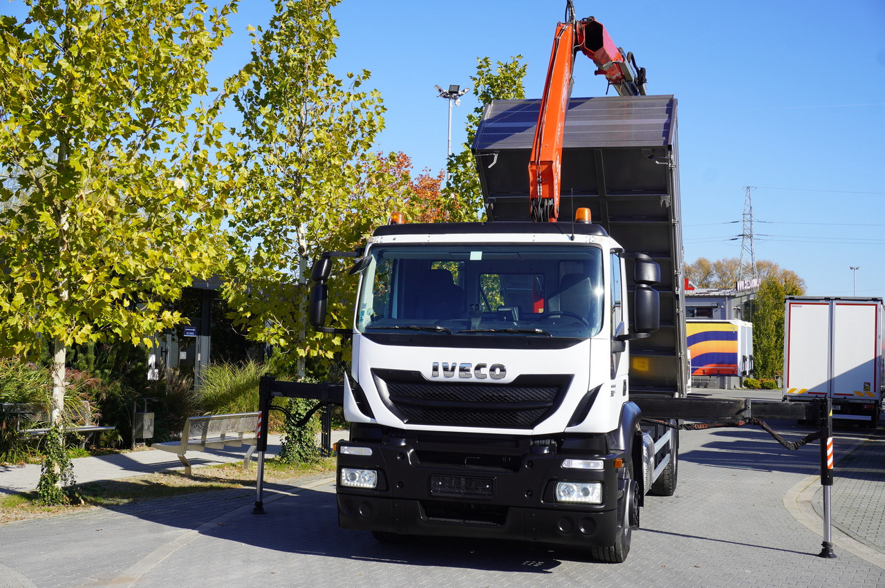 리스 IVECO Stralis 310 E6 / NEW 3-sided tipper / Fassi F135 crane with remote control IVECO Stralis 310 E6 / NEW 3-sided tipper / Fassi F135 crane with remote control : 사진 10
