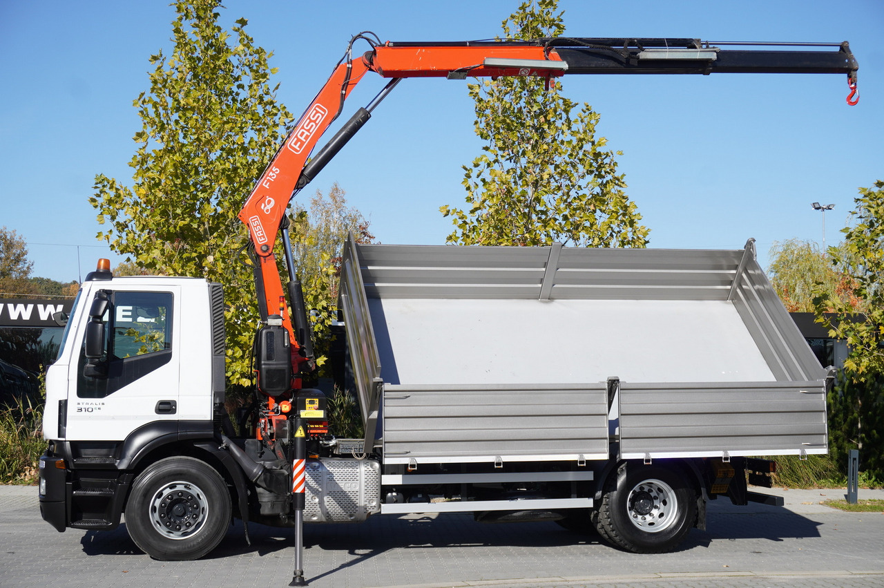IVECO Stralis 310 E6 / NEW 3-sided tipper / Fassi F135 crane with remote control - 모바일 크레인 : 사진 5 IVECO Stralis 310 E6 / NEW 3-sided tipper / Fassi F135 crane with remote control - 모바일 크레인 : 사진 5