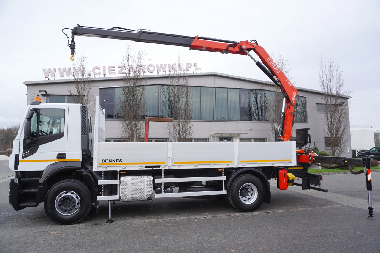 IVECO Stralis X-Way 310 4x2 E6 / Fassi F155 crane / 670 MTH / Remote control / Rotator / 130 tho. km - 드롭사이드/ 플랫베드 트럭, 크레인 트럭 : 사진 3 IVECO Stralis X-Way 310 4x2 E6 / Fassi F155 crane / 670 MTH / Remote control / Rotator / 130 tho. km - 드롭사이드/ 플랫베드 트럭, 크레인 트럭 : 사진 3