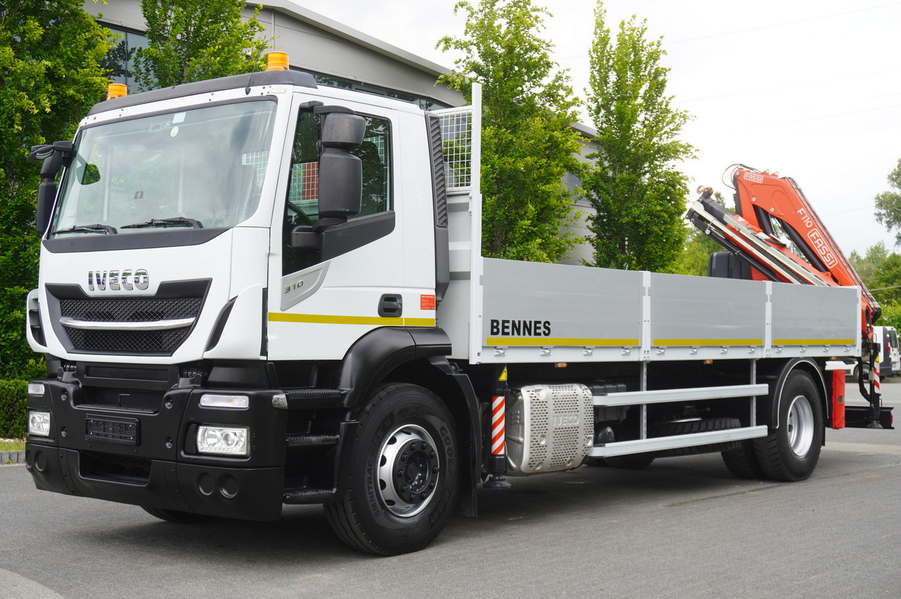 Iveco Stralis 310 / 34 tho km !!! / FASSI 4 Tons 400 MTH! / Flatbed - 드롭사이드/ 플랫베드 트럭, 크레인 트럭 : 사진 4 Iveco Stralis 310 / 34 tho km !!! / FASSI 4 Tons 400 MTH! / Flatbed - 드롭사이드/ 플랫베드 트럭, 크레인 트럭 : 사진 4