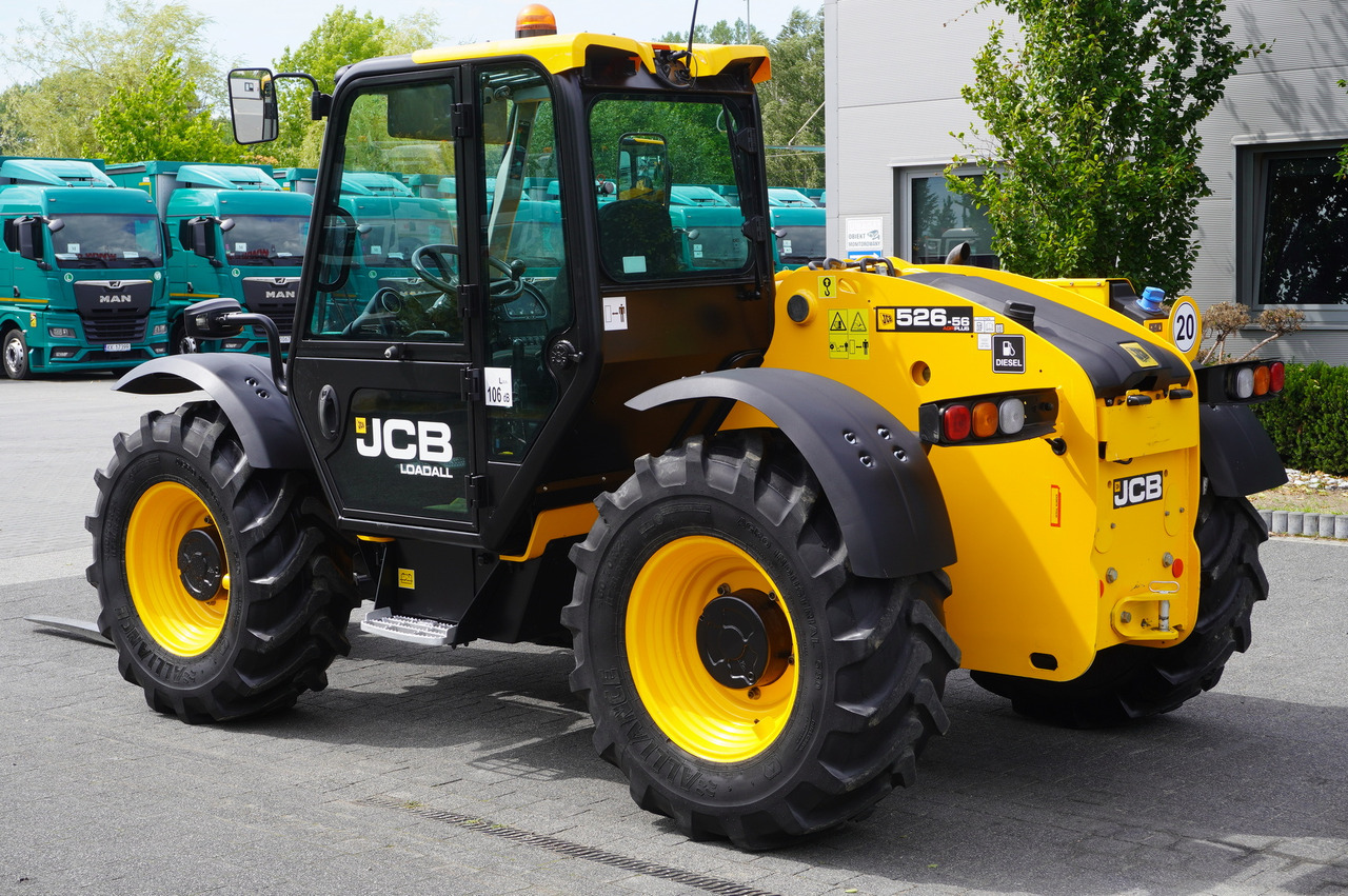 JCB 526-56 AGRI Plus / 5.6 m telescopic loader / joystick - 망원형 휠 로더 : 사진 3 JCB 526-56 AGRI Plus / 5.6 m telescopic loader / joystick - 망원형 휠 로더 : 사진 3