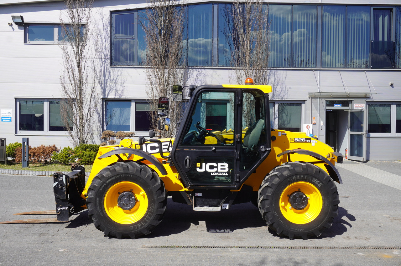 JCB 526-56 AGRI Plus / 5.6 m telescopic loader / joystick - 휠 로더 : 사진 4 JCB 526-56 AGRI Plus / 5.6 m telescopic loader / joystick - 휠 로더 : 사진 4