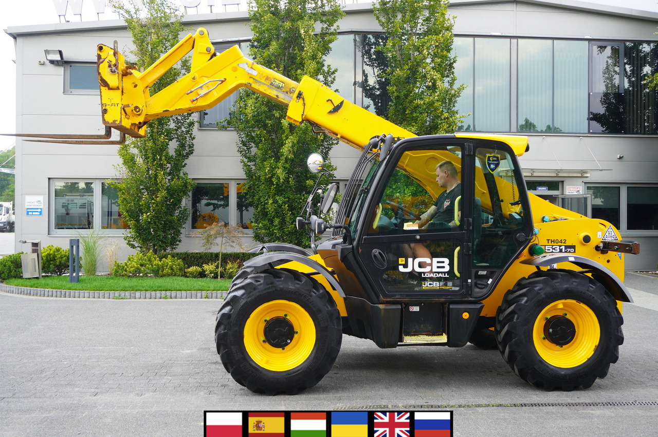 JCB 531-70 / 900 MTH telescopic charger! / 3.1 T / 7 M - 망원형 휠 로더 : 사진 1 JCB 531-70 / 900 MTH telescopic charger! / 3.1 T / 7 M - 망원형 휠 로더 : 사진 1