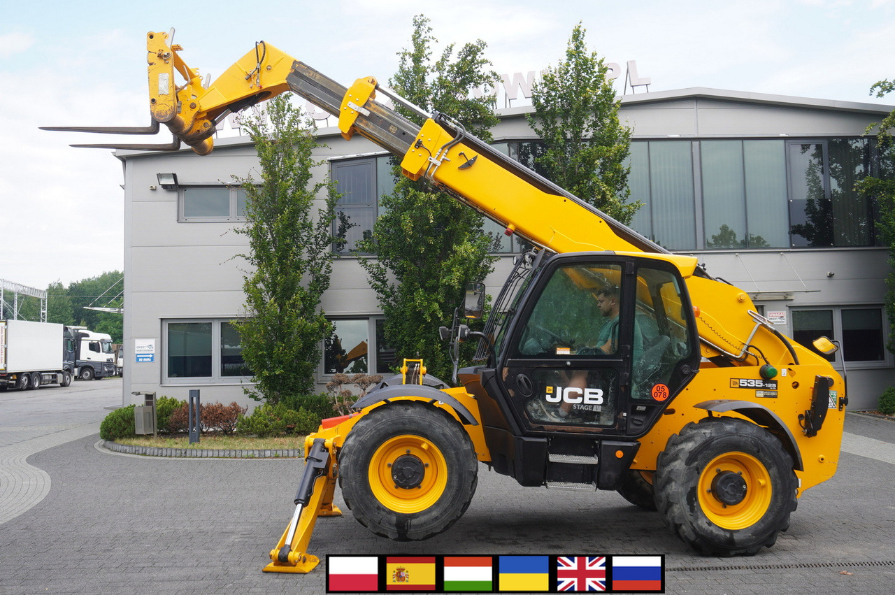 JCB 535-125 / 1500 MTH! / reach 12.5 m / 2021 / 3.5 t - 망원형 휠 로더 : 사진 1 JCB 535-125 / 1500 MTH! / reach 12.5 m / 2021 / 3.5 t - 망원형 휠 로더 : 사진 1