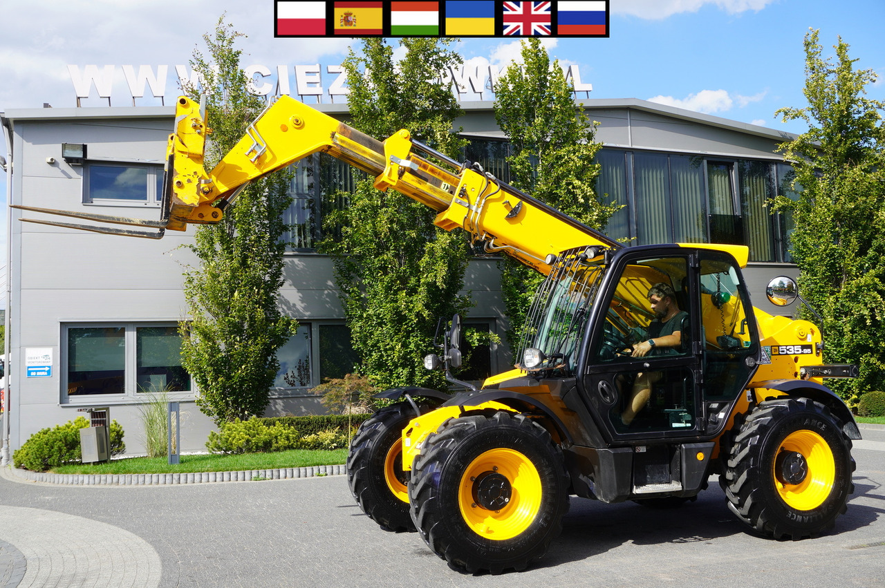 JCB 535-95 / 3.5 T / range 9.5 m / 700 MTH!! - 망원형 휠 로더 : 사진 1 JCB 535-95 / 3.5 T / range 9.5 m / 700 MTH!! - 망원형 휠 로더 : 사진 1