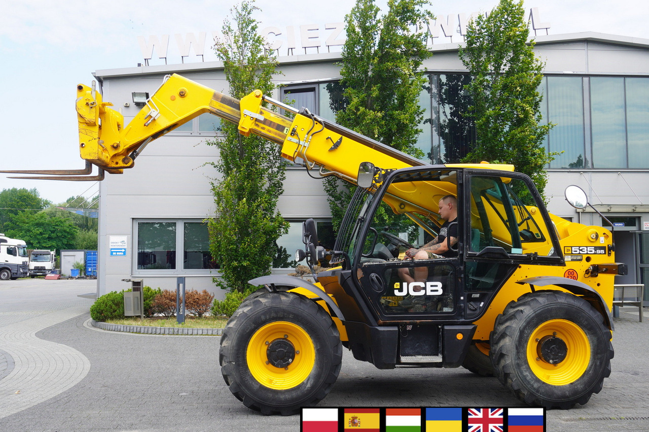 JCB 535-95 / 3.5 T / range 9.5 m / joystick / 2021 - 망원형 휠 로더 : 사진 1 JCB 535-95 / 3.5 T / range 9.5 m / joystick / 2021 - 망원형 휠 로더 : 사진 1