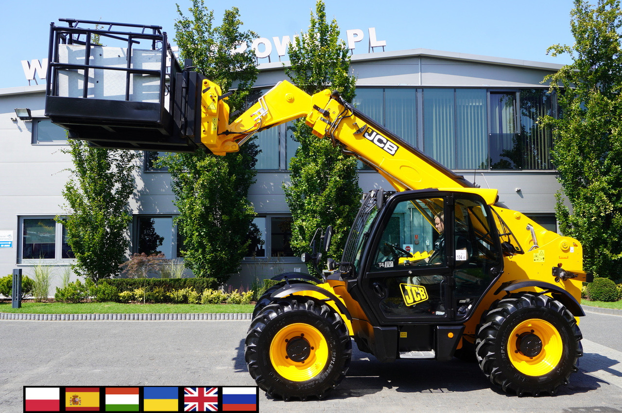 JCB 535-95 / 3.5 T / range 9.5 m / joystick - 망원형 휠 로더 : 사진 1 JCB 535-95 / 3.5 T / range 9.5 m / joystick - 망원형 휠 로더 : 사진 1