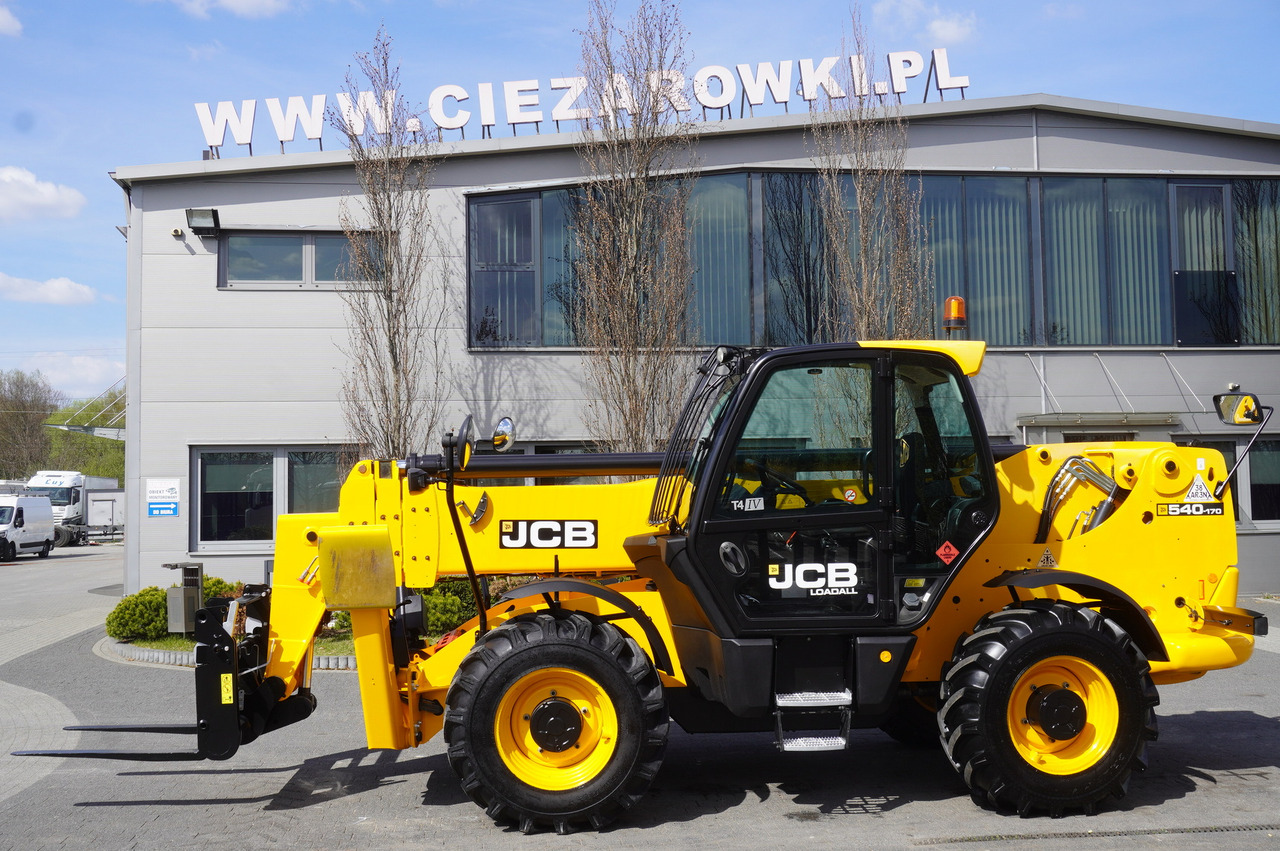 JCB 540-170 Telescopic Loader / 17m / joystick - 휠 로더 : 사진 4 JCB 540-170 Telescopic Loader / 17m / joystick - 휠 로더 : 사진 4