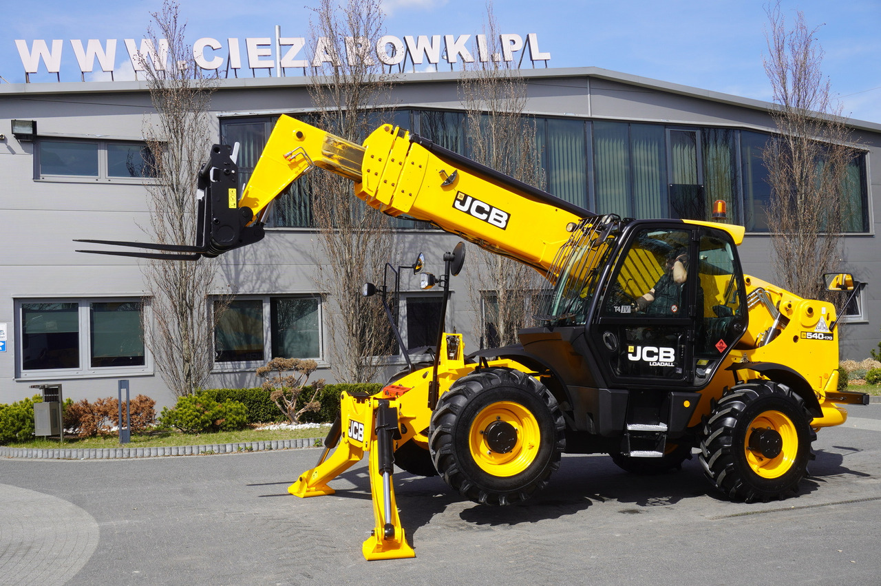 JCB 540-170 Telescopic Loader / 17m / joystick - 망원형 휠 로더 : 사진 2 JCB 540-170 Telescopic Loader / 17m / joystick - 망원형 휠 로더 : 사진 2