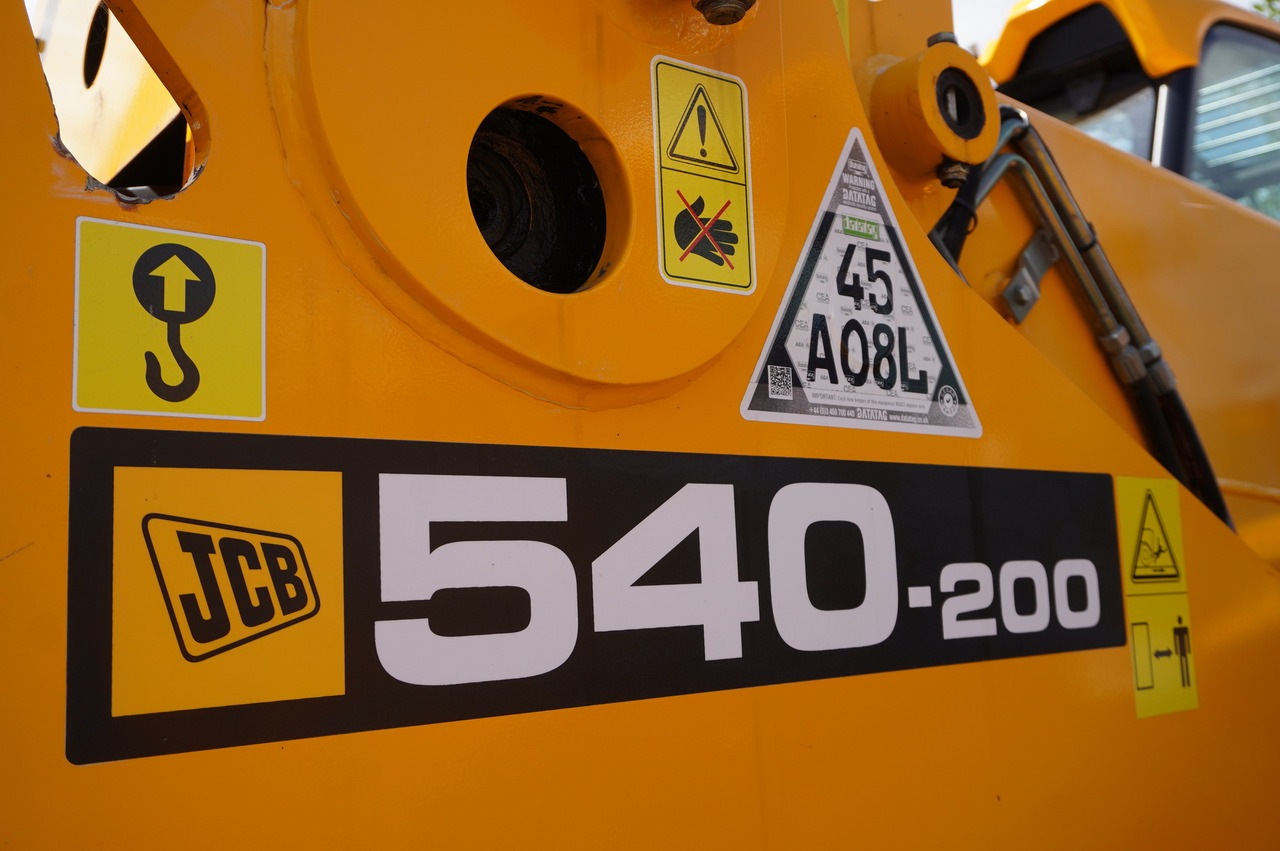 JCB 540-200 Telescopic Loader / 20 m reach / joystick / 2 units - 망원형 휠 로더 : 사진 5 JCB 540-200 Telescopic Loader / 20 m reach / joystick / 2 units - 망원형 휠 로더 : 사진 5