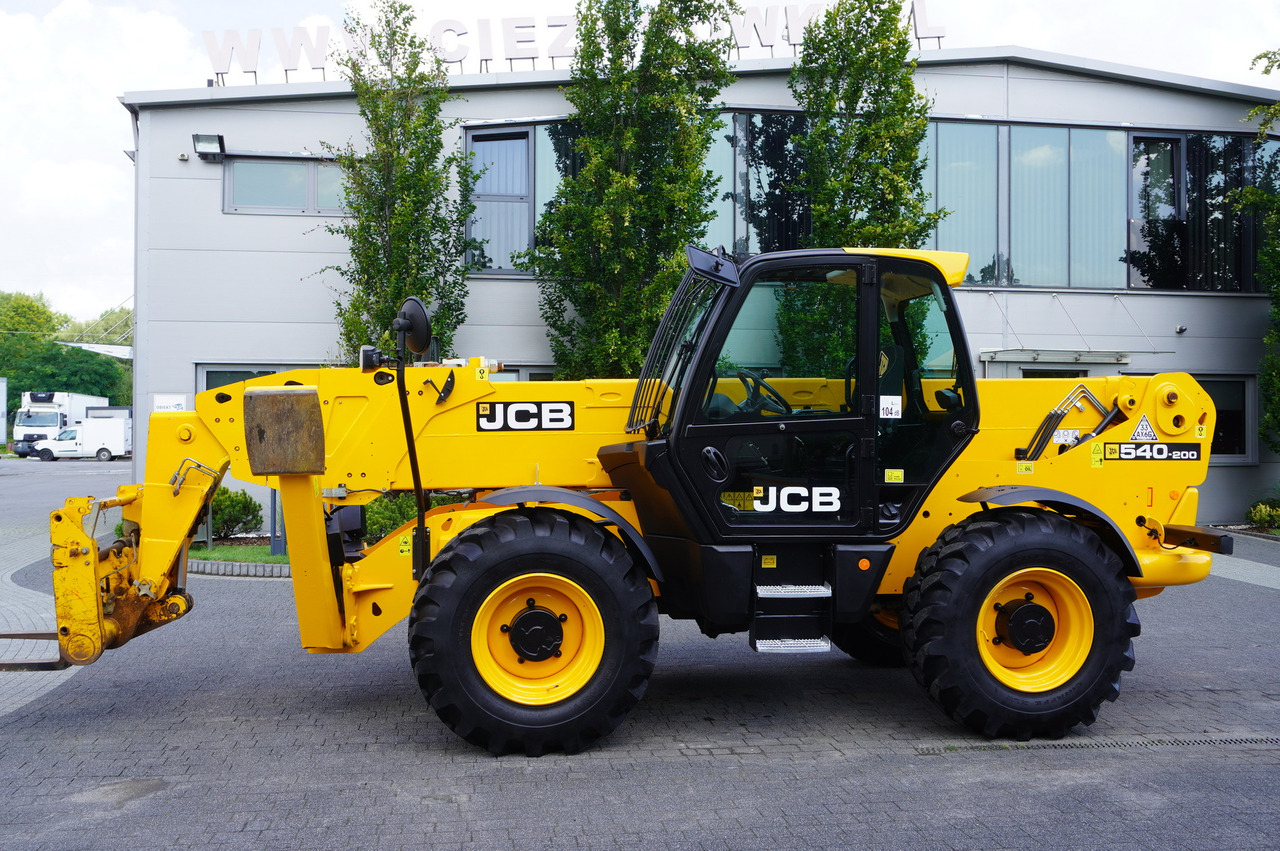 JCB 540-200 Telescopic Loader / 20 m reach / joystick - 망원형 휠 로더 : 사진 3 JCB 540-200 Telescopic Loader / 20 m reach / joystick - 망원형 휠 로더 : 사진 3