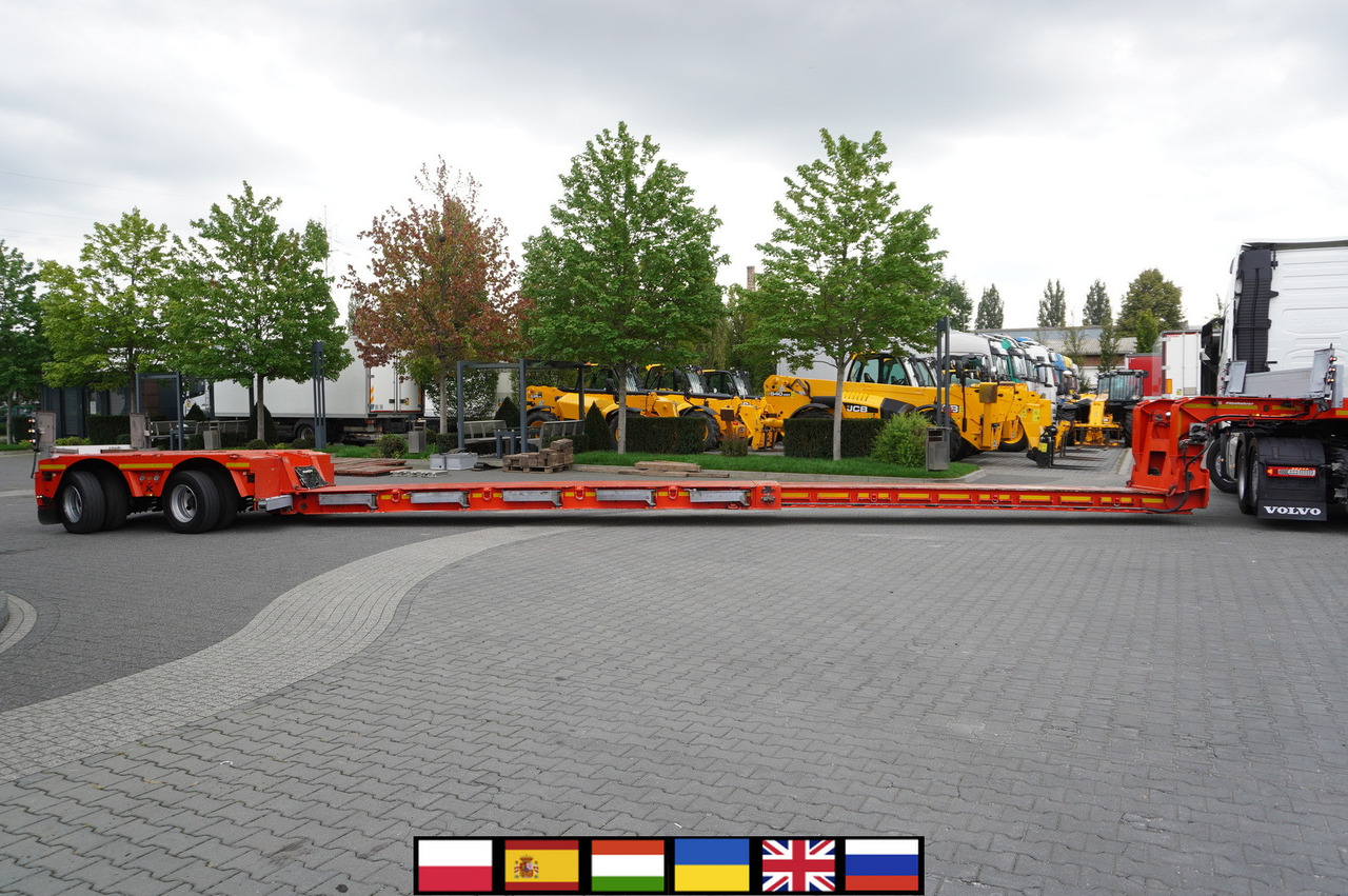 KÄSSBOHRER LB2 TIEF-BETT low loader semi-trailer / 16.5 m / Extendable semi-trailer / steered axles / 2 units - 저하대 세미 트레일러 : 사진 1 KÄSSBOHRER LB2 TIEF-BETT low loader semi-trailer / 16.5 m / Extendable semi-trailer / steered axles / 2 units - 저하대 세미 트레일러 : 사진 1