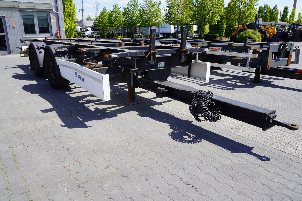 KRONE BDF / 18 t - 새시 트레일러 : 사진 1 KRONE BDF / 18 t - 새시 트레일러 : 사진 1