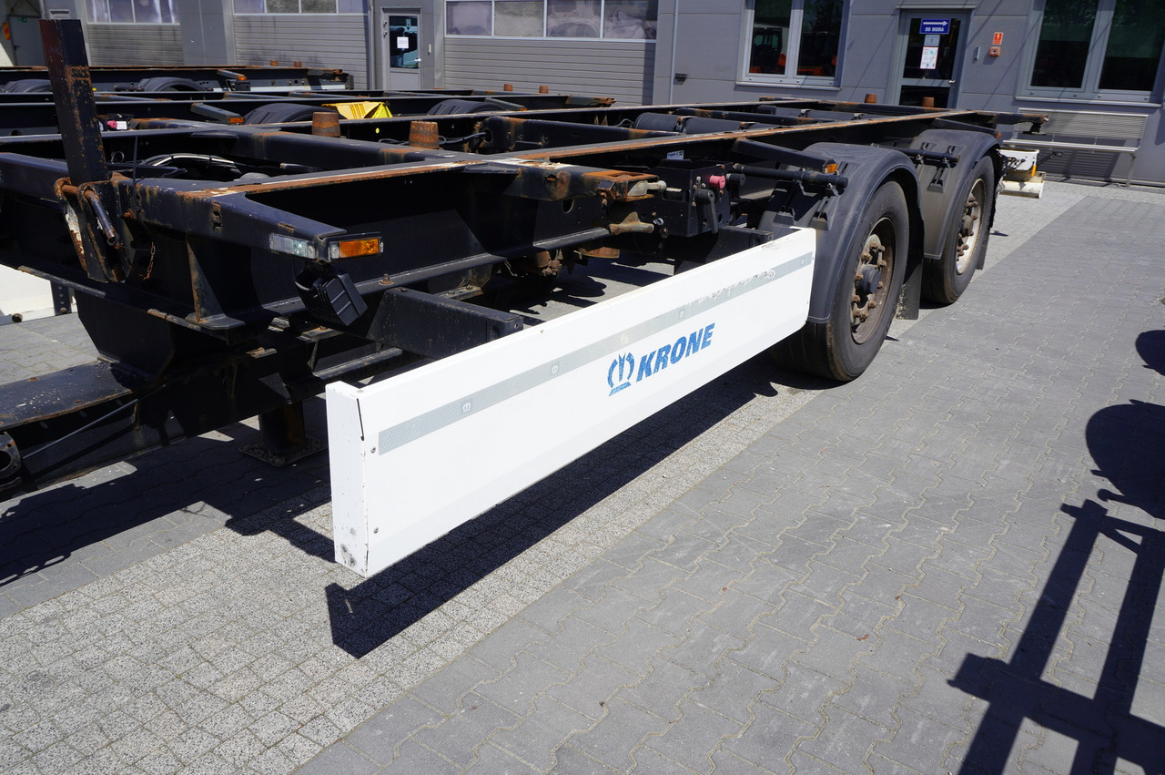 KRONE BDF / 18 t - 새시 트레일러 : 사진 4 KRONE BDF / 18 t - 새시 트레일러 : 사진 4