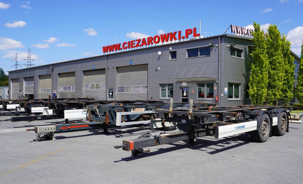 KRONE Trailer Krone BDF / 18 t - 컨테이너 운반 장치/ 스와프 보디 트레일러 : 사진 1 KRONE Trailer Krone BDF / 18 t - 컨테이너 운반 장치/ 스와프 보디 트레일러 : 사진 1