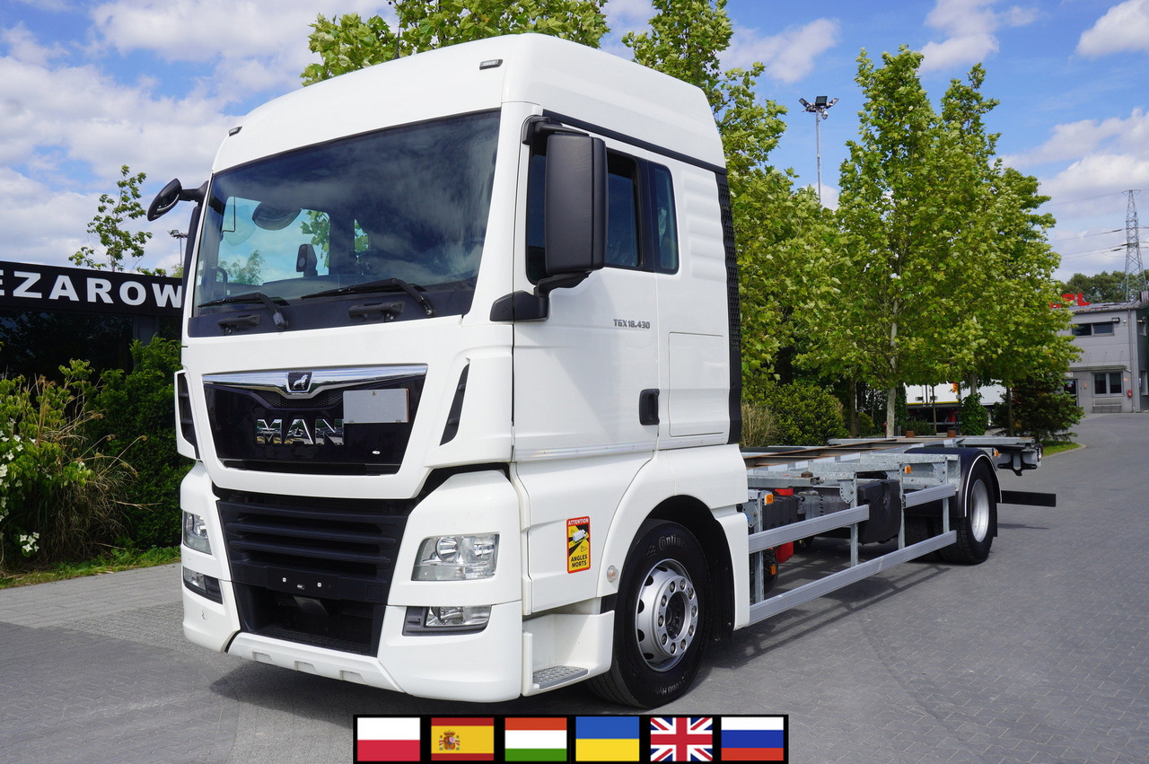 MAN GX 18.430 / BDF 7.5 m / sleeping cab / 2021 - 컨테이너 운반 장치/ 스와프 보디 트럭 : 사진 1 MAN GX 18.430 / BDF 7.5 m / sleeping cab / 2021 - 컨테이너 운반 장치/ 스와프 보디 트럭 : 사진 1