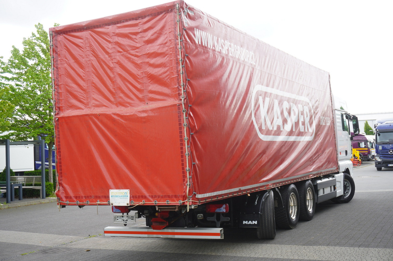 MAN MAN TGX 35.580 E6 8x4 /4 / 23 EPAL tarp superstructure / 4th axle steered - 커튼사이더 트럭 : 사진 4 MAN MAN TGX 35.580 E6 8x4 /4 / 23 EPAL tarp superstructure / 4th axle steered - 커튼사이더 트럭 : 사진 4