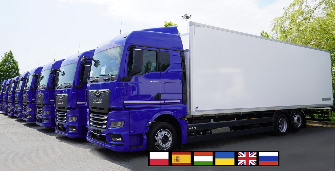 MAN New TGX 26.400 / NEW IGLOOCAR refrigerator 20 pallets / 6×2 / 2024 / 2 units - 냉동탑차 : 사진 1 MAN New TGX 26.400 / NEW IGLOOCAR refrigerator 20 pallets / 6×2 / 2024 / 2 units - 냉동탑차 : 사진 1