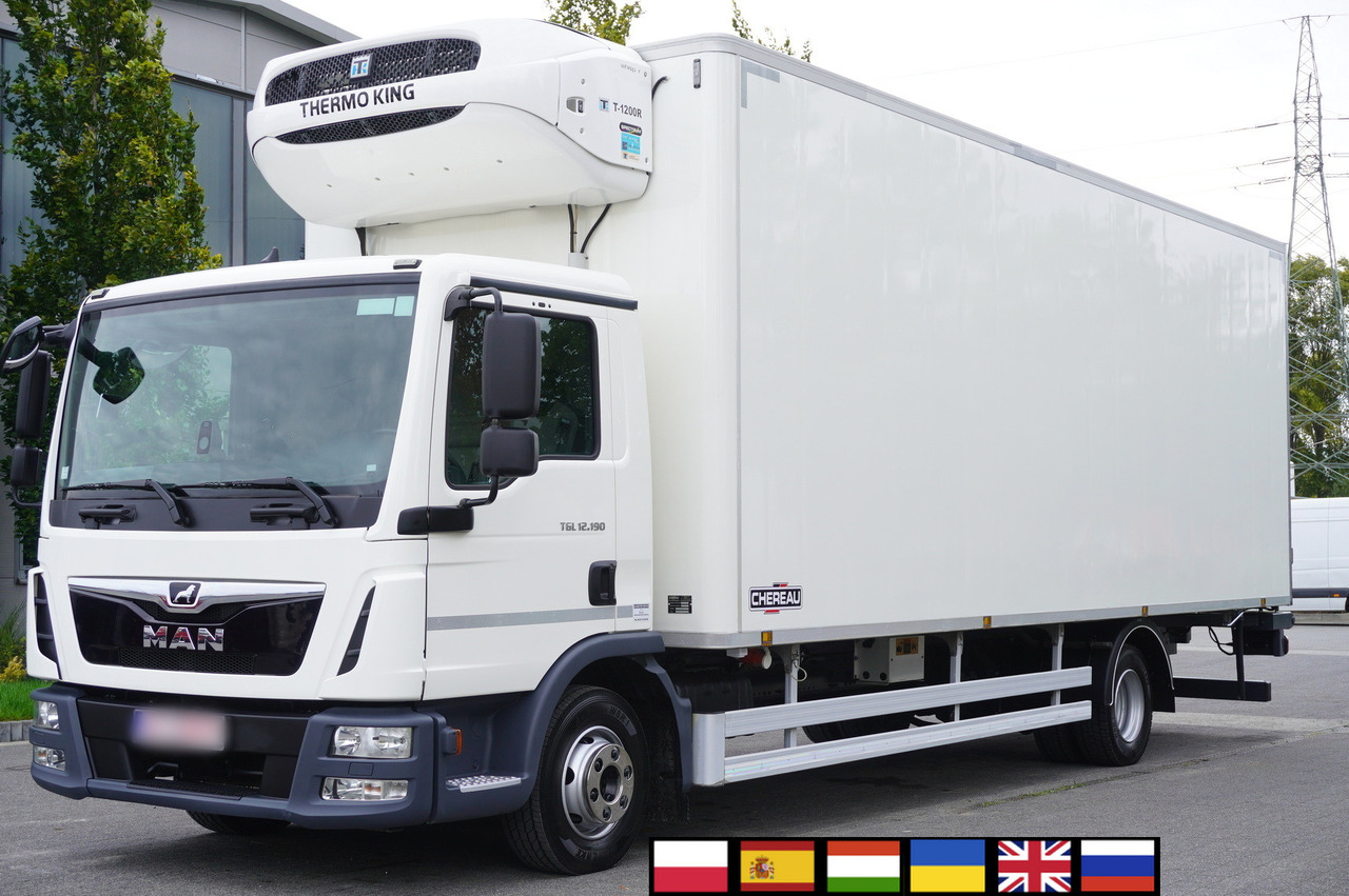 MAN TGL 12.190 / CHEREAU Refrigerator 18 PAL multitemperature / Thermoking T-1200R / 100,000 km - 냉동탑차 : 사진 1 MAN TGL 12.190 / CHEREAU Refrigerator 18 PAL multitemperature / Thermoking T-1200R / 100,000 km - 냉동탑차 : 사진 1