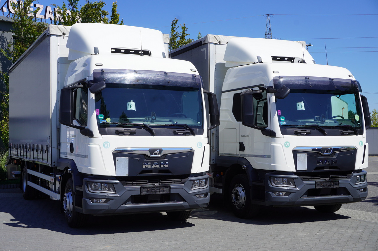 MAN TGM 15.290 Curtainsider / Glob / Manual / 2 beds / 17 EPAL - 커튼사이더 트럭 : 사진 3 MAN TGM 15.290 Curtainsider / Glob / Manual / 2 beds / 17 EPAL - 커튼사이더 트럭 : 사진 3