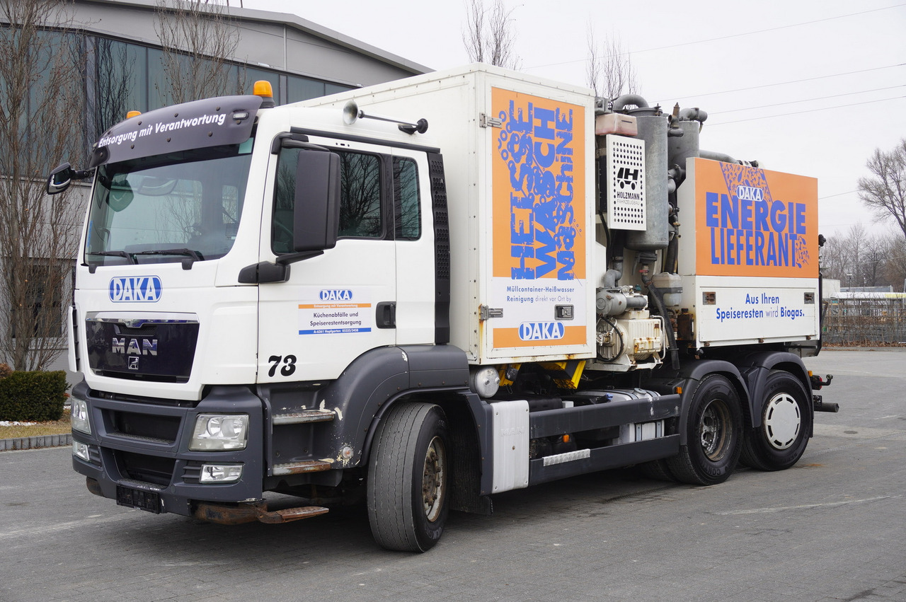 MAN TGS 26.360 / Holzmann Fahrzeugbau HBS 28/120.00 kitchen waste vehicle / Euro 5 - 쓰레기차 : 사진 1 MAN TGS 26.360 / Holzmann Fahrzeugbau HBS 28/120.00 kitchen waste vehicle / Euro 5 - 쓰레기차 : 사진 1