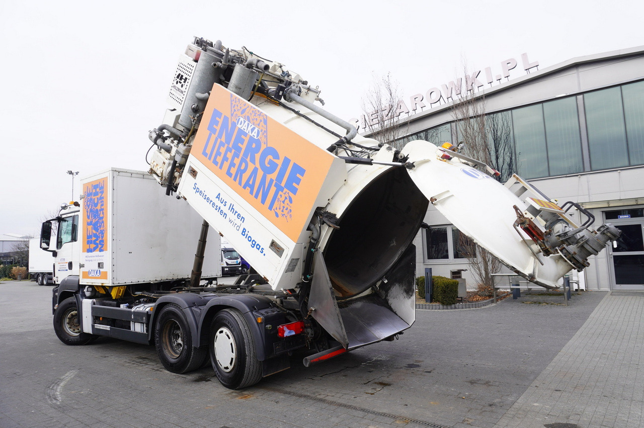 쓰레기차 MAN TGS 26.360 / Holzmann Fahrzeugbau HBS 28/120.00 kitchen waste vehicle / Euro 5 : 사진 14