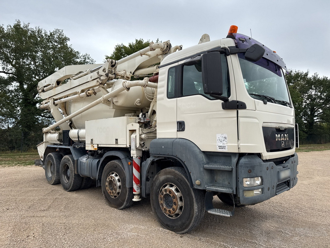 MAN TGS 32.400 8x4 Concrete Mixer Pump truck / 426 MTH !!! / 18 meters - 콘크리트 믹서 트럭 : 사진 4 MAN TGS 32.400 8x4 Concrete Mixer Pump truck / 426 MTH !!! / 18 meters - 콘크리트 믹서 트럭 : 사진 4
