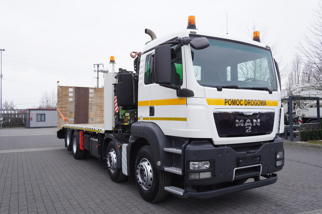 MAN TGS 35.360 E5 8x2 / HDS HIAB XS 166 HIDUO / 6.2 t lifting capacity / 12 m reach - 자동 운반 장치 트럭, 크레인 트럭 : 사진 2 MAN TGS 35.360 E5 8x2 / HDS HIAB XS 166 HIDUO / 6.2 t lifting capacity / 12 m reach - 자동 운반 장치 트럭, 크레인 트럭 : 사진 2