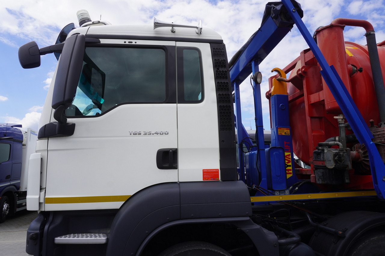 리스 MAN TGS 35.400 8 × 4 E5 / HYVA HOOK LIFT 32.56 SE / Septic barrel 13000 L MAN TGS 35.400 8 × 4 E5 / HYVA HOOK LIFT 32.56 SE / Septic barrel 13000 L : 사진 18