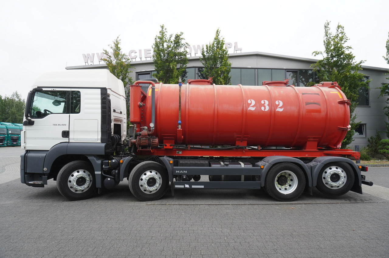 MAN TGS 35.420 8×2 / NEW septic barrel 13000 L / 3 steered axles - 슬러리 인젝터 : 사진 2 MAN TGS 35.420 8×2 / NEW septic barrel 13000 L / 3 steered axles - 슬러리 인젝터 : 사진 2