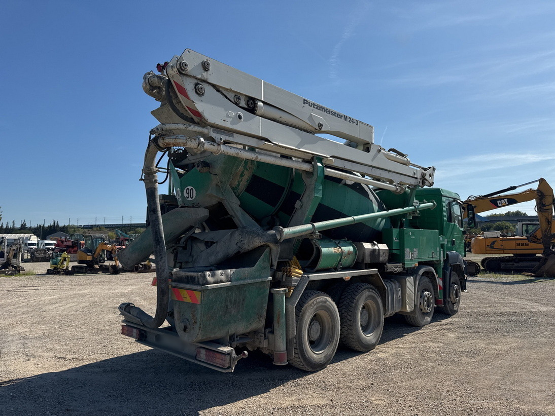 MAN TGS 35.480 8x4 Concrete Mixer Pump truck / Putzmeister M24-3 / 1600 MTH! - 콘크리트 믹서 트럭 : 사진 3 MAN TGS 35.480 8x4 Concrete Mixer Pump truck / Putzmeister M24-3 / 1600 MTH! - 콘크리트 믹서 트럭 : 사진 3