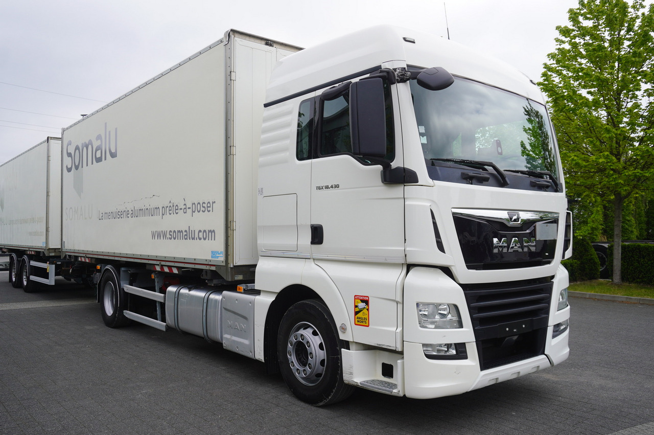 MAN TGX 18.430 / 18 EPAL box / Fruehauf 18 EPAL box trailer / 2021 - 박스 트럭 : 사진 5 MAN TGX 18.430 / 18 EPAL box / Fruehauf 18 EPAL box trailer / 2021 - 박스 트럭 : 사진 5