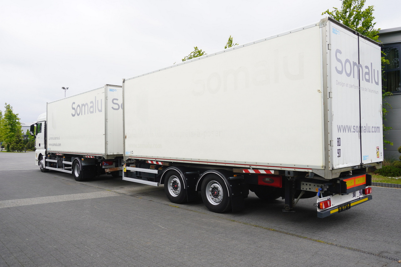 MAN TGX 18.430 / 18 EPAL box / Fruehauf 18 EPAL box trailer / 2021 - 박스 트럭 : 사진 3 MAN TGX 18.430 / 18 EPAL box / Fruehauf 18 EPAL box trailer / 2021 - 박스 트럭 : 사진 3