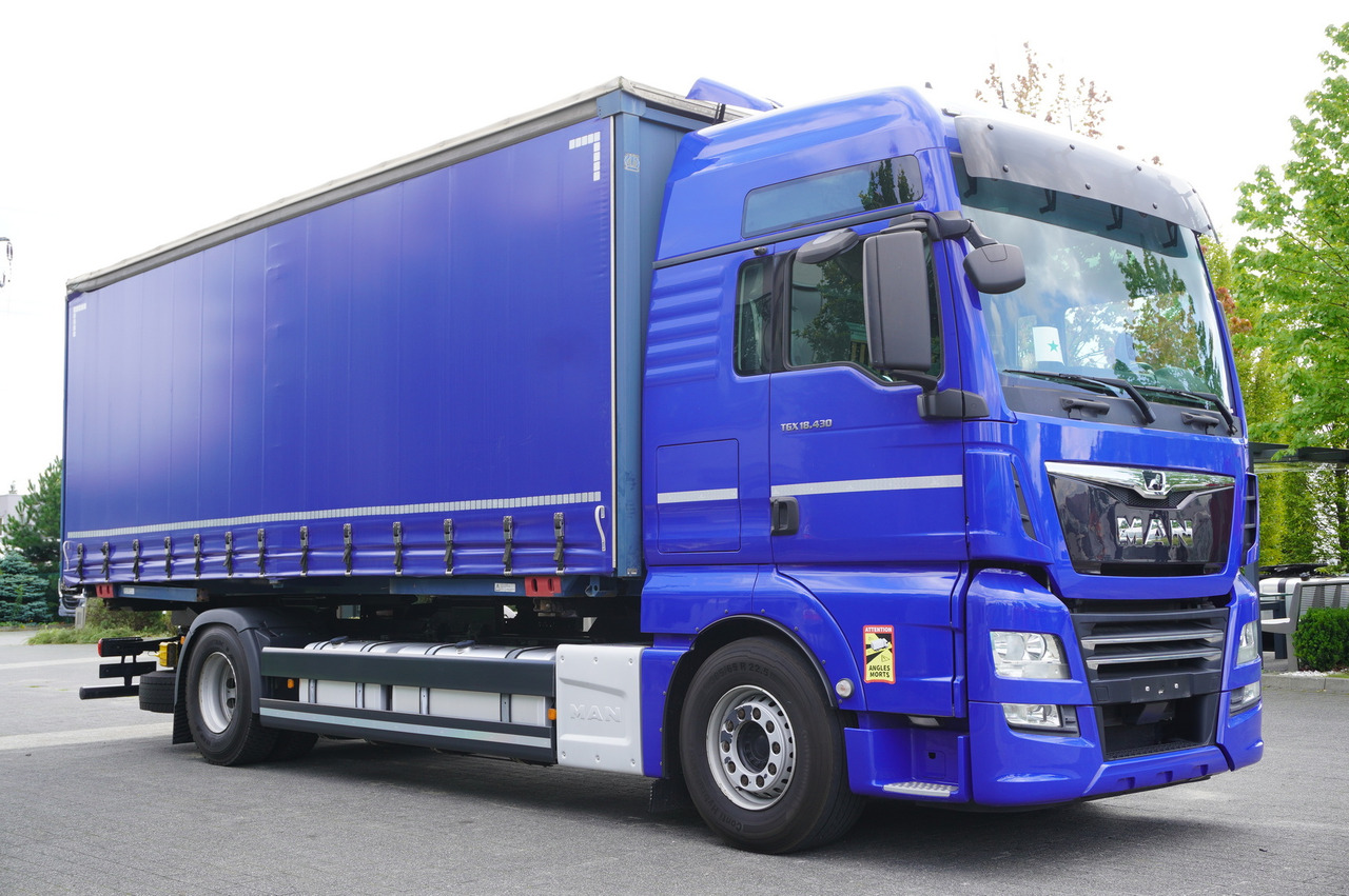 MAN TGX 18.430 / Curtainsider 18 EPAL / Sleeper cab / 2021 / 4 units - 컨테이너 운반 장치/ 스와프 보디 트럭 : 사진 2 MAN TGX 18.430 / Curtainsider 18 EPAL / Sleeper cab / 2021 / 4 units - 컨테이너 운반 장치/ 스와프 보디 트럭 : 사진 2